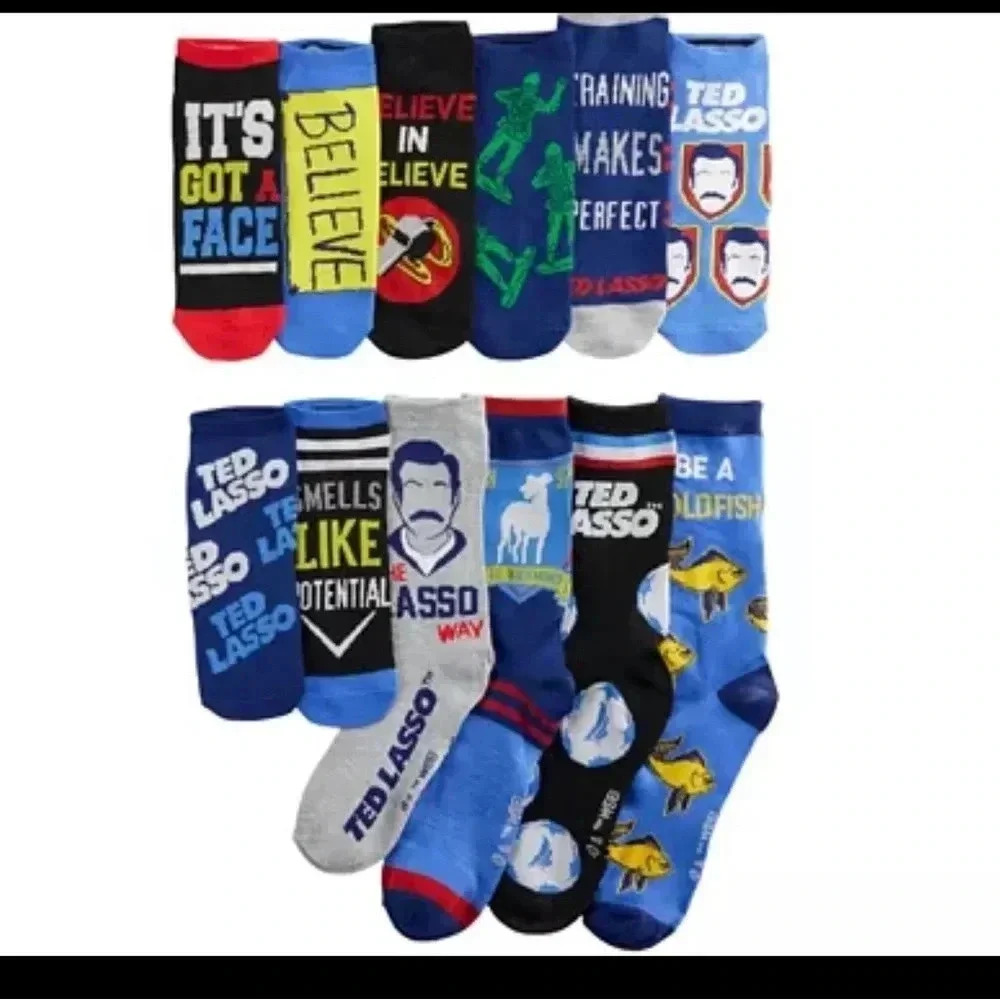 12 days of socks- Ted Lasso